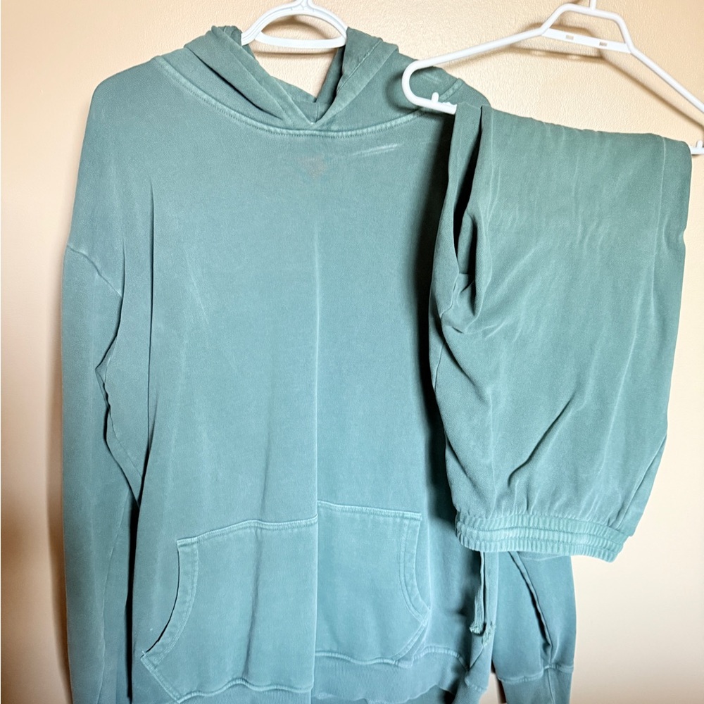 Comfort Colors Teal Pantsuit